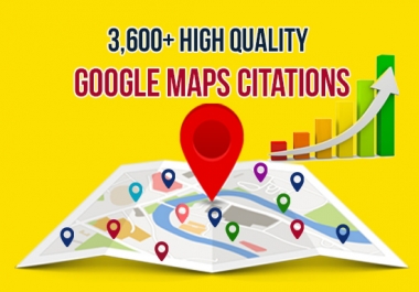 3600 google map citation for local SEO and GMB ranking