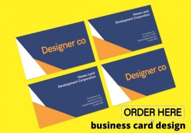 design unice Business Card for your brand