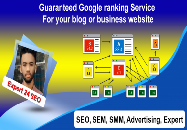 Guaranteed Google ranking Service For your blog or business website