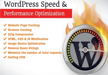 I will increase google page speed wordpress web site speed up optimization gtmetrix