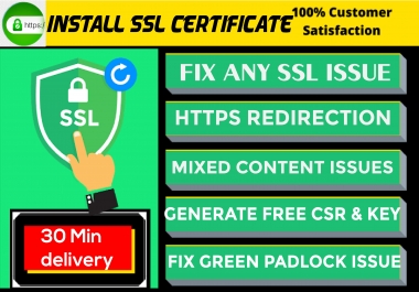 install ssl certificate,  free ssl certificate lifetime in your website