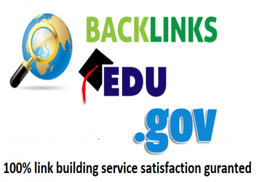 I will do provide 150 premium quality powerful Edu & Gov profile Backlinks