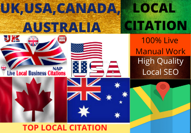 Live 30 Local Citations High Authority Website Directory Submission Local Listing