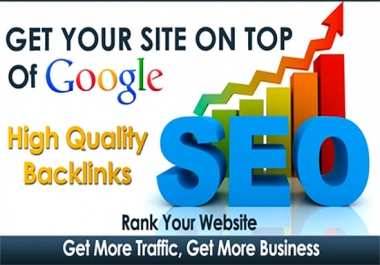 Skyrocket Your Site Into TOP Google Rankings With All-in-One High PR Quality Backlinking Package