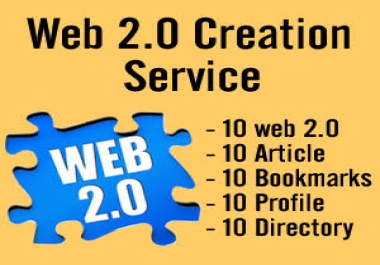 I Can Build 300 web 2.0 blog of Highest Quality & Most Effective Links