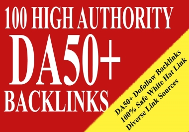 I will create 120 high quality dofollow SEO backlinks high da authority white hat link building