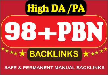 Build high da pa 98 HomePage PBN backlinks To Website Improving