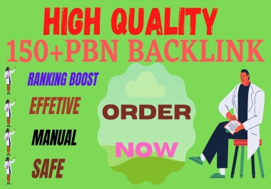 Get powerfull 150 + pbn backlink with high DA/PA/TF/CF on your homepage with unique website Perfect