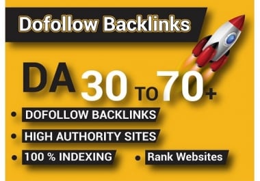 I will build high quality dofollow SEO backlinks for ranking website