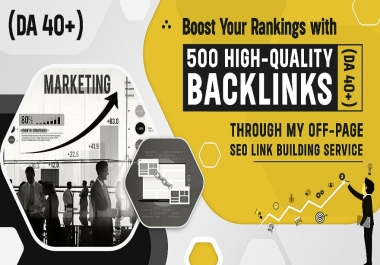 500 Powerfull And High Quality Backlinks