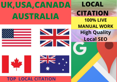 300 Google Maps Citation manual work to rank your google business page,  Directory.