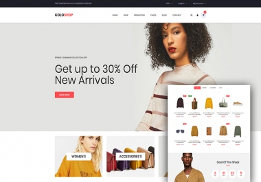 Very Good and simple E-COMMERCE web Template for your need