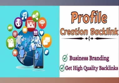I Will Do 45 Social Media Profile Creation Backlink