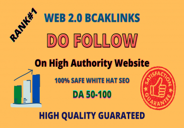 will do web 2 0 backlinks manually
