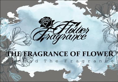 I will design watercolor glittery signature logo for you