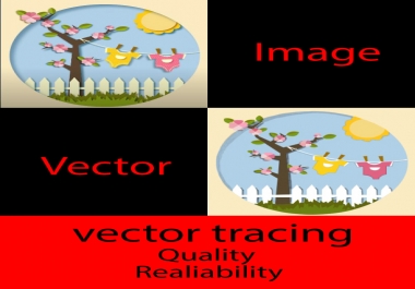 I will vector tracing,  vectorise logo or convert image to vectors