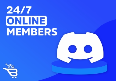 Get 25 Online Discord Members 24/7 Online