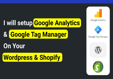 Set up your google analytics and personalized objectives