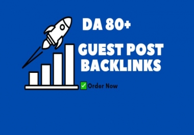 I will do guest post on high authority website.