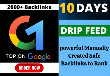 Boost Your Top Ranking- Powerful Handmade Safe Backlinks to Rank TOP on GOOGLE