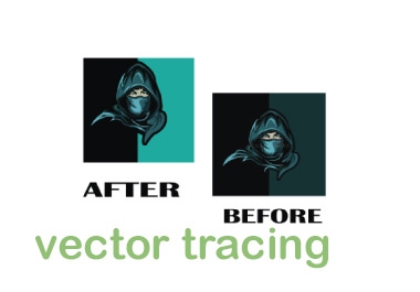 I will do vector tracing within 4 hour