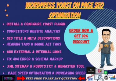 WordPress Yoast On Page SEO Optimization