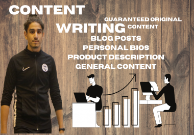 I will write blog posts and SEO friendly content for your website