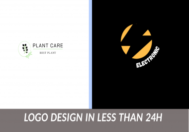 creative logo design with high quality