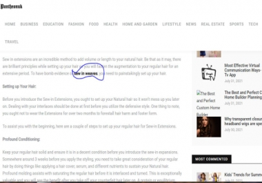 I will do SEO dofollow links guest post from high quality sites