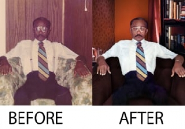 I will restore damaged images,  repair old images