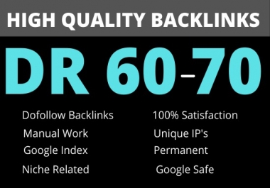 I will create 5 Pbn Backlinks for Your website to rank no 1