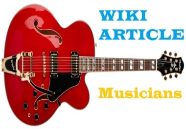 I will edit perfect musicians wiki articles.
