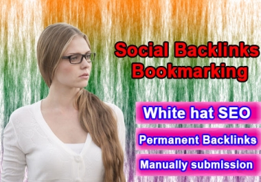 I will create Social Backlinks or Bookmarking manually