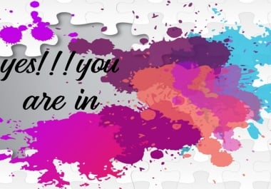 I will create colorful handlettering and typography for you