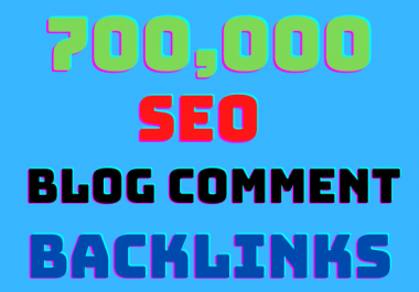 I will build 700k GSA highly verified blog comment backlinks your website Rangking on google