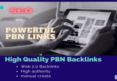 Create10 High PA DA HomePage PBN Backlinks