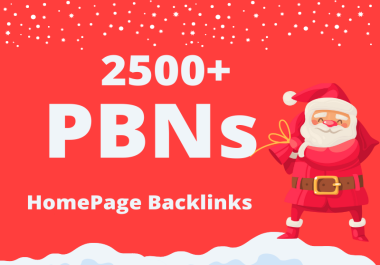 2500+ PBNs Permanent Homepage Backlinks web 2.0- Manual work