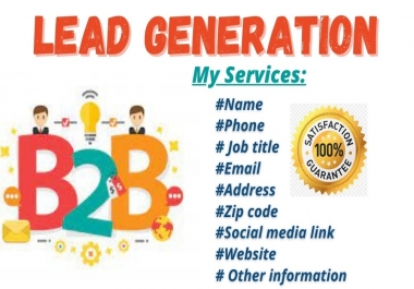 Get Lead Genaration for your business as you demand