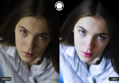 I will be retouch photos professionally and realistically