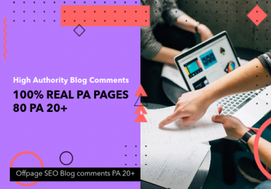 I will create 800 high quality backlinks using blog comments