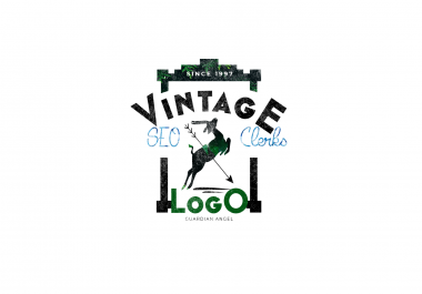I will create an amazing Vintage Retro Logo For you