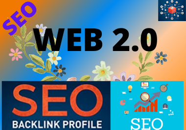 50 WEB 2.0 High Authority Permanent Contextual Backlinks White Hat SEO Link Building