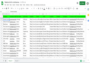 I will targeted b2b lead generation and build targeted email list
