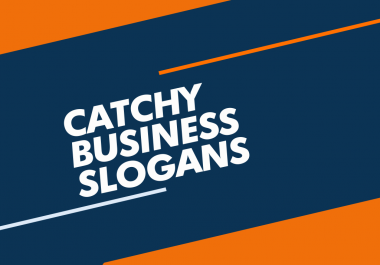 Create Catchy Slogans or Taglines for Your Business