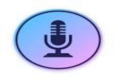 I will Record a voice over for your script