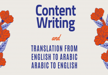 Translate English to Arabic 1000 Words In 48 Hours