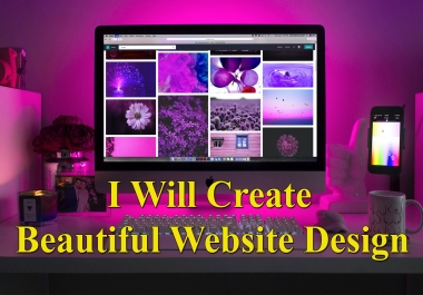 I Will Design Beautiful Responsive Website
