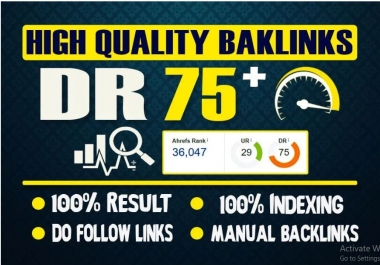 I will provide you 10 high DR 60 to 80 dofollow PBN backlinks