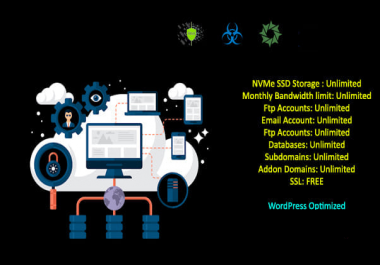 Cpanel NVMe Shared Hosting With Free SSL