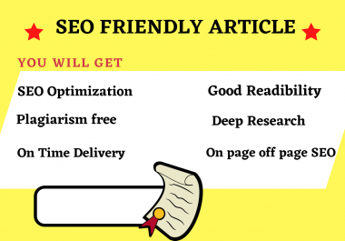 1000 words SEO articles and blog posts